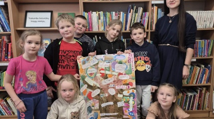 Renginys, skirtas lietuvių kalbos savaitei paminėti „Gimta kalba – pradžios kelionė“