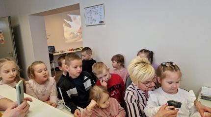 Susitikimas su mažaisiais skaitytojais