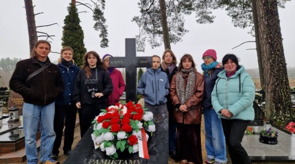 Etnologų ir studentų vizitas Rūdninkuose 