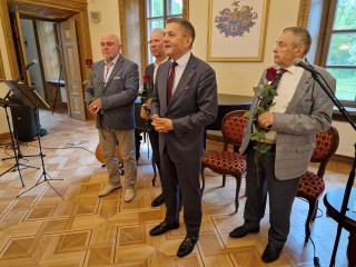 Susitikimas su poetu Aleksandru Sniežko