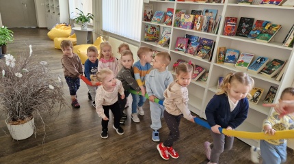 Pirmoji pažintis su biblioteka