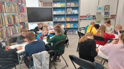 Spalvinga vasaros pradžia Šalčininkėlių bibliotekoje