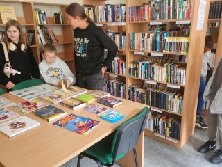 Naujos pažintys Tabariškių bibliotekoje