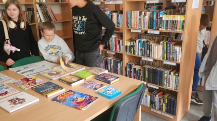 Naujos pažintys Tabariškių bibliotekoje