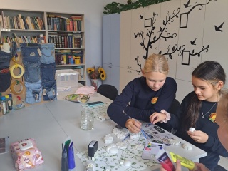 Rudens spalvos atkeliavo ir į biblioteką! 