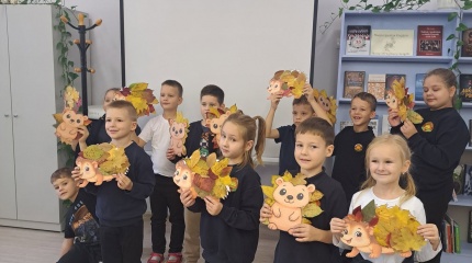 Jaukus rytmetis su pirmokais knygų ir rudens spalvų pasaulyje